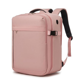 Kono Sac a Dos Voyage Cabine Avion, Bagage Cabine 40x30x20cm Ultra Léger 500g, 24l avec Compartiment pour Ordinateur, Valise Cab