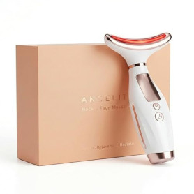 Masseur Visage Angelite, Sculpteur Visage LED & Appareil de Lifting Facial pour Raffermir & Redessiner, Outil Raffermissant avec