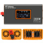 2000W/4000W Convertisseur 12V 220V Pur Sinus Onduleur,transformateur 12v 220v avec 2 Prises CA, Port USB, Télécommande, écran LC