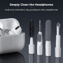 K&F CONCEPT Kit Nettoyage Clavier 20 en 1 Kit Nettoyage PC，Accessoires de Nettoyage pour AirPods, Caméra, Ordinateur, Téléphone