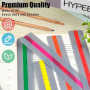 Ysimple 16 Pcs Bandes de Lecture Guidée Dyslexie Outils, Règle de lecture colorée avec Traceur de Doigt, Règle de Superposition