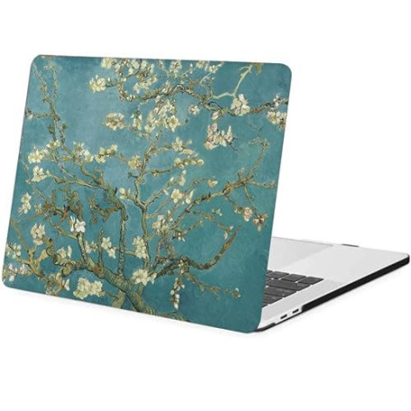 FFBOFFC Coque Dure Compatible avec MacBook Air 15 Pouces 2025 2024 2023 Version Modèle M4 A3241 A2941 M3 A3114 M2 Puce avec Touc
