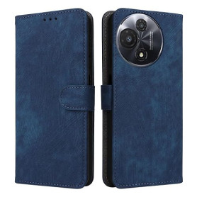XINNI Housse pour TCL 60R 5G Etui, RFID Protect PU/TPU Cuir Coque Magnétique Portefeuille, Bleu