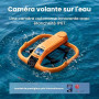 HOVERAir AQUA Caméra volante, drone suivi étanche IP67 avec caméra pour sports nautiques, 34mph, 10+ modes de vol, ralenti 4K 10