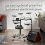 VISIONAMP Ampli pour Batterie Electronique & Clavier Portable 50W