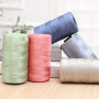Uiopa Fil Macramé 3mm x 200m Bande de Macramé en Polypropylène Fil Crochet pour Sac en Crochet, Panier, Tricot, Bricolage, Artis