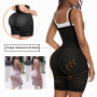 YIANNA Shapewear Femme Gaine Ventre Plat Invisible Amincissante Zipper Body Shaper Gainant Combinaison Sculptant