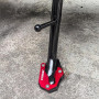 LLIDFONK Pour Honda ADV350 Forza 350 NSS350 NSS 350 Accessoires de moto en aluminium Support de pied Support latéral Coussinet a