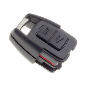Jongo® Coque de Clé Compatible avec Opel Corsa Astra Zafira Vectra Omega Frontera – Télécommande 2 Boutons Sans Lame – Boîtier d