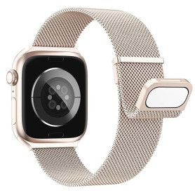 Higgs Métal Bracelet Compatible avec Bracelets Apple Watch 38mm 40mm 41mm 42mm 44mm 45mm 46mm 49mm Femme,Bracelet Double Magnéti