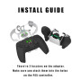 EXknight Leverback Palettes Mécanique FPS, Palettes de Jeu à Boutons Arrière pour Manette PS5 (Blanc)