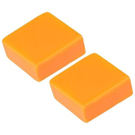 CoCud Cire d'Abeille, 50 x 50 x 14 mm (L x L x H), Barre de Bloc de Cire Imperméable et Résistante à L'Humidité Pour La Fabricat