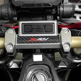 labelbike - Autocollant 3D Moto Plaque de Direction Décoration et Protection avec Licence Officielle Honda en Résine Compatible