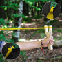LIUYIDM 8 Pièces Lance Pierre,Elastique Lance Pierre Adulte Puissant Chasse Accessoires,Fronde de Chasse Puissante,Élastiques de