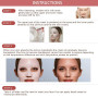Masque Collagene Visage,Masque de collagène biologique, Bio Collagen Face Mask, masque Hydrogel apaisant, hydratant anti - âge, 