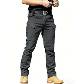 DUOLUVA Pantalon Cargo Homme Tactique Multi Poches Combat Stretch Extensible Séchage Rapide (Pas de Ceinture) | Extensible, Séch