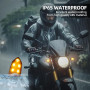 LOPHE 2 Pièces Clignotants Indicateurs LED Moto 12V - Étanche IP65 Résistant à la Pluie - Clignotants Lumières - Universel Harle