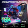 CAKOBLE Câble HDMI 2.2 1.5m | 96Gbps Ultra Rapide16K@60Hz, 8K@240Hz, 4K@480Hz |for cable hdmi 2.1 eARC, HDR10+, Dynamic HDR, HDC