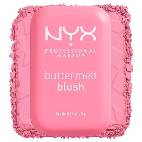 NYX PROFESSIONAL MAKEUP - Blush en Poudre, enrichi en beurre de mangue, beurre d'amande & beure de karité - Texture Fondante - F