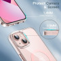 JETech Coque Magnétique pour iPhone 13 6,1 Pouces Compatible avec MagSafe Recharge sans Fil, Étui Housse de Téléphone Antichoc, 