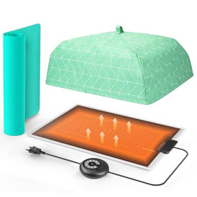 ISTOYO Tapis chauffant en résine, tampon chauffant de moules en résine, machine de durcissement de résine avec fonction de régla