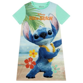 Disney Chemise De Nuit Fille Stitch, Chemises De Nuit Fille Manche Courte, Pyjama Lilo Et Stitch