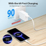 120W Câble USB C Charge Rapide pour Xiaomi 17T Pro Câble USB Type C 1m 6A 100W 90W Rapide Charge pour Xiaomi 17 Ultra/15T/14T/13