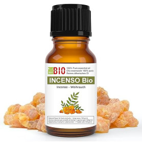 Encens Oliban Bio Huile Essentielle 100% Pure 5 ml - Aromatherapie Thérapeutique Alimentaire - Laborbio