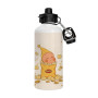 MR.R Lot de 8 bouteilles blanches en aluminium pour sublimation - 600 ml - Pour impression par transfert à chaud
