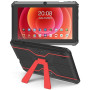 Haehne Tablette Android, Tablette 7 Pouces, avec Support, Compatible avec Une Carte TF de 256 Go, Rouge