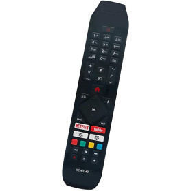 Aurabeam Télécommande TV de Remplacement Compatible avec Hitachi 43HK5000 Télévision