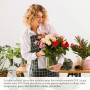 3 Rouleau Floratape Fleuriste (27m/Rouleau)＋100 Tige Fleur Artificielle,pour Bouquets de Fleurs Travaux Manuels Floraux