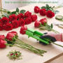 flower stripper,rosier sur tige,Rose Stripper,Effeuilleuse Tool for Home Flower Shop Jardinage Arrangement Floral,pour Fleuriste