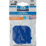 GEB Lisse joint de silicone 3 pièces. 3 types de lisseurs et 6 angles possibles. Lisseur accès difficile inclus.