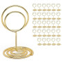Fonyiunce 30 PCS Porte-Cartes de Table pour Mariages, Supports de Numéro de Table, Photo Menu Clip pour Numéro de Table de Maria