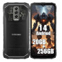 DOOGEE Blade 10 Ultra 4G Téléphones Portables Débloqués, 20 Go + 256 Go, 6,56", AI 50MP + 8MP, Batterie 5150mAh, Android 14 Smar