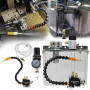 Système Pulvérisation Lubrifiant, 3L 24V Pulvérisateur Brouillard Liquide Refroidissement Tuyau D'air CNC Tour Fraiseuse Entière