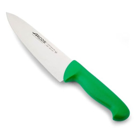 Arcos Couteau de Chef en Acier Inoxydable Nitrum avec Lame de 200 mm – Couteau de Cuisine Polyvalent Professionnel, Poignée Ergo