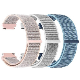 YONGBB 22mm Bracelet Montre en Nylon pour Xiaomi Redmi Watch 5 Active/5 Lite/Watch S4 47mm/S4 Sport/Garmin Venu 3/Venu 2/Forerun