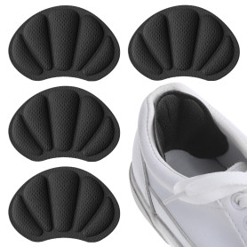 Molain Lot de 2 paires très adhérent de semelles antidérapantes pour chaussures trop grandes coussinets de chaussures autocollan