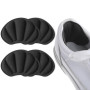 Molain Lot de 2 paires très adhérent de semelles antidérapantes pour chaussures trop grandes coussinets de chaussures autocollan