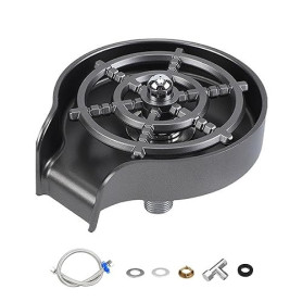 Rince Verre Evier Lave Bouteille Liquide Rincage Vaisselle - Nettoyeur Tasse, Lavage Rapide Pour Verre à Vin, Brosse Rinçage Pou