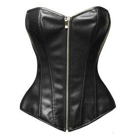 Bslingerie® Femme Simili Cuir Bustiers Corsets