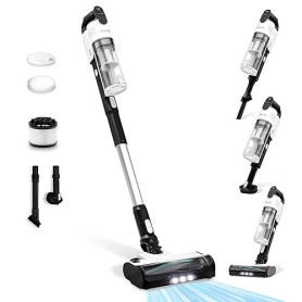 Levoit Aspirateur Balai sans Fil Anti-Enchevêtrement, 2.8kg Léger, 5 Couches Filtre à 99,9%, jusqu'à 50 Mins, Lumière LED, Acces