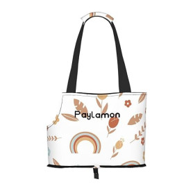 Paylamon Sac à bandoulière portable pour petit chat et chien, sac fourre-tout de voyage pliable pour animal de compagnie, sac de