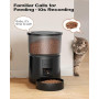 Distributeur Croquettes Chat Automatique - 5G/2,4G WiFi - Contrôle App, Enregistrement Vocal, Double Alimentation, Grande Capaci