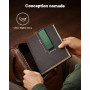 86lux Lampe de Lecture Rechargeable Liseuse LED USB-C, Légère 46 g, Lampe à Pince Marque-Page avec 3 Températures de Couleur, Ju