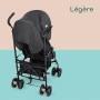 Bebeconfort Rainbow, Poussette Canne Multipositions, Poussette compacte et Légère, de 6 mois à 4 ans, jusqu'à 22 kg, Mineral Gra