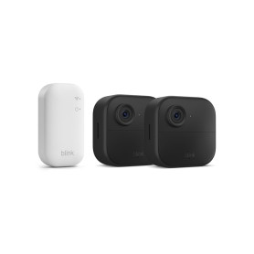 Caméra Blink Outdoor 4 : caméra de surveillance connectée HD sans fil, 2 ans d'autonomie, détection de mouvements avancée- systè