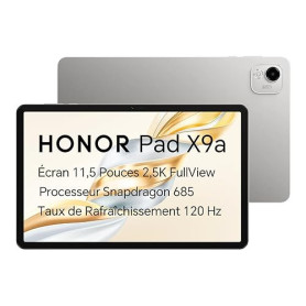 HONOR Pad X9a Tablette 11,5" 2.5K 120Hz, 6GB RAM 128GB, Batterie 8300mAh, 4 Haut-parleurs, Snapdragon 685, Android 15, Tablette